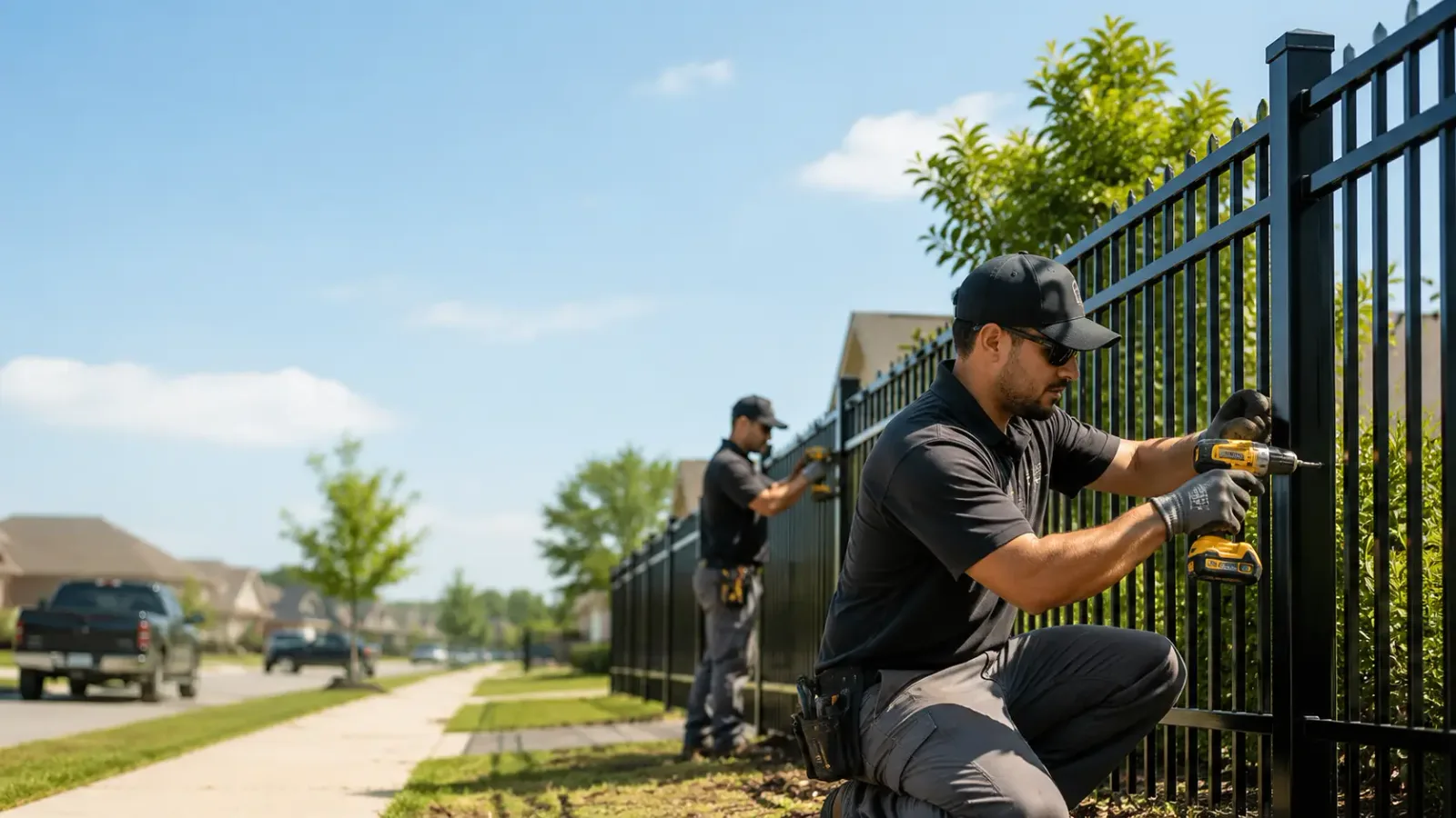 Metal Fence Installation in Batesville, IN